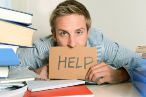 Student with poor study habits asking for help