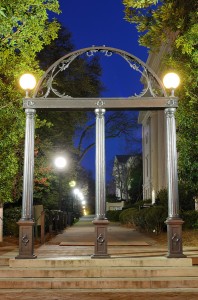 The Arches at the entrance to University of Georgia campus