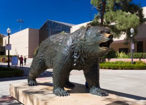 UCLS Bruin Bear Statue at UC Los Angeles campus